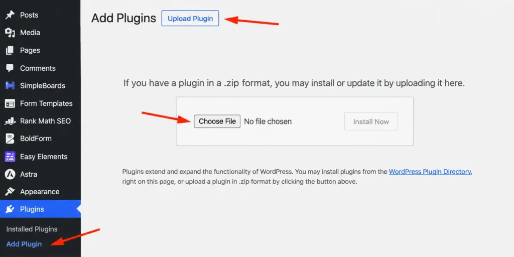 how to create a contact form in WordPress